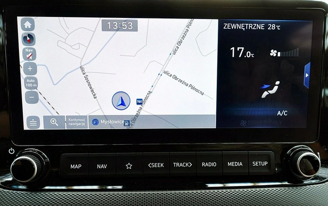 Hyundai Kona cena 104900 przebieg: 24000, rok produkcji 2021 z Oleśnica małe 781